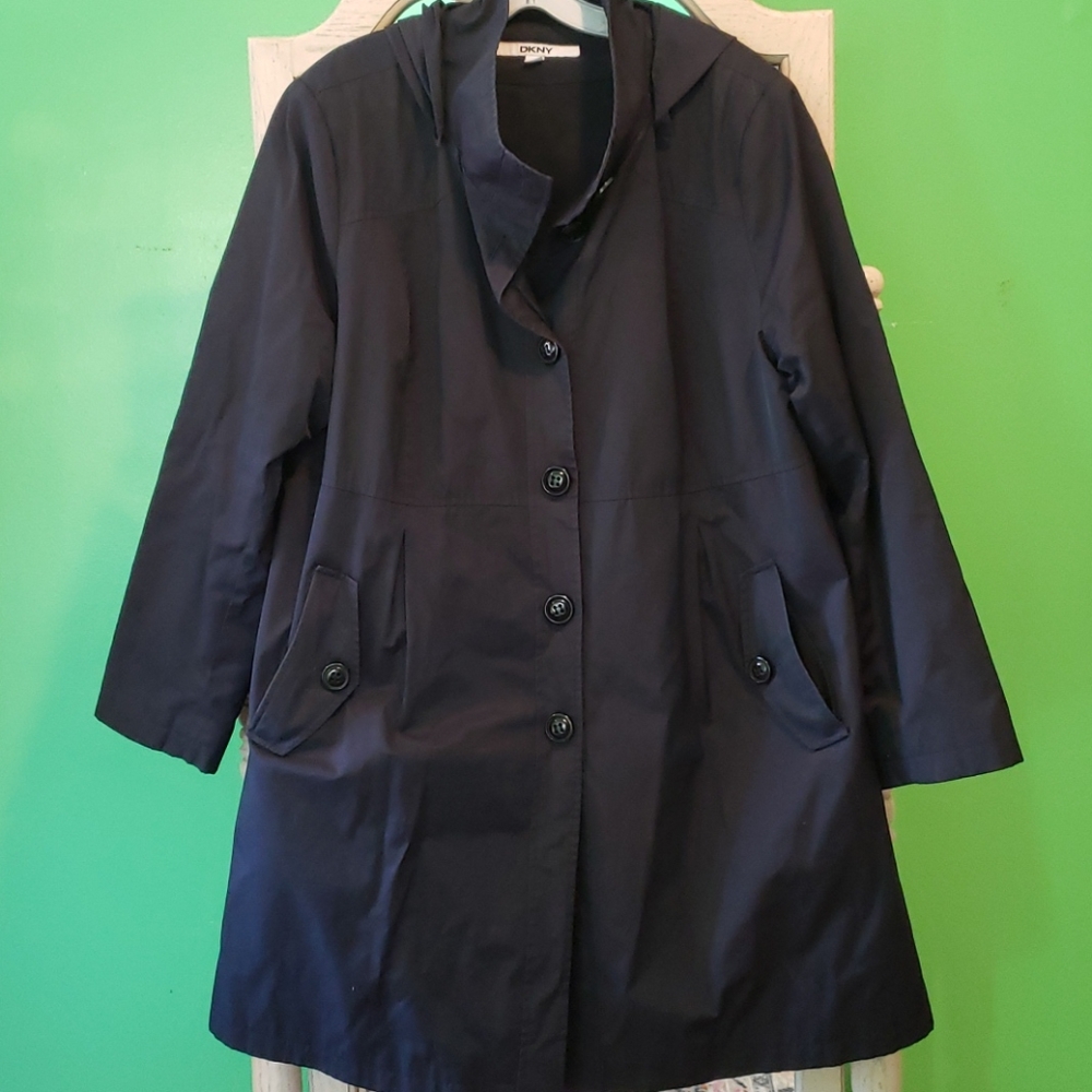 DKNY Trench Coat / Rain Jacket / Outwear